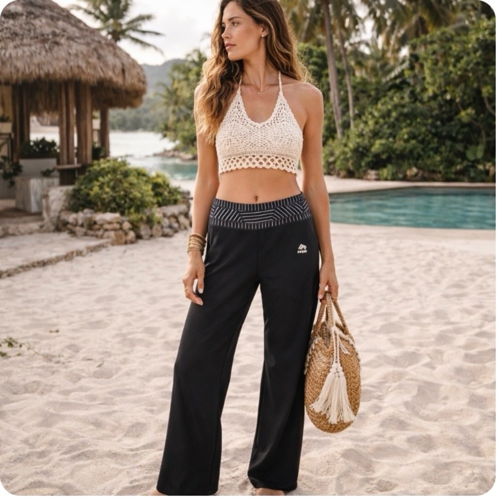 RBX Women’s Yoga Leggings Pants Black Boot Cut Full Length Large EUC